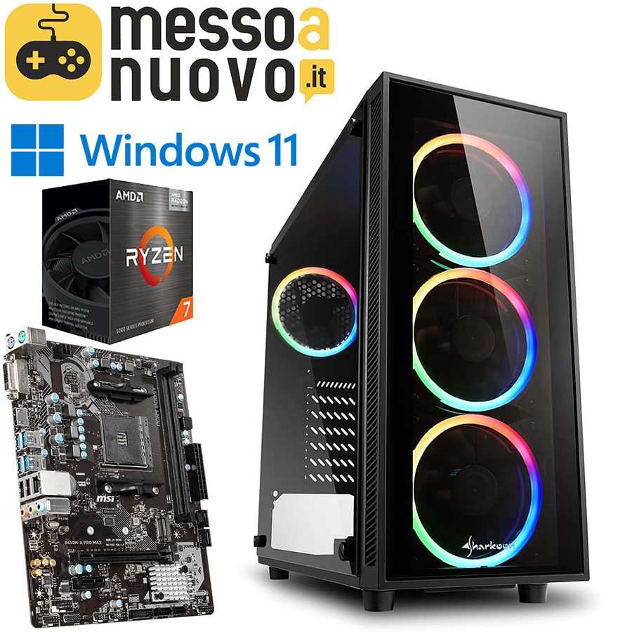 Pc Gaming Ryzen 7 5700G Pc Gaming Ryzen 7 5700G